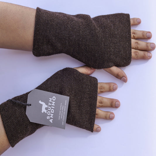 Baby Alpaca Reversible Mittens – Double-Sided Alpaca Gloves – Premium Winter Warm Soft Luxury
